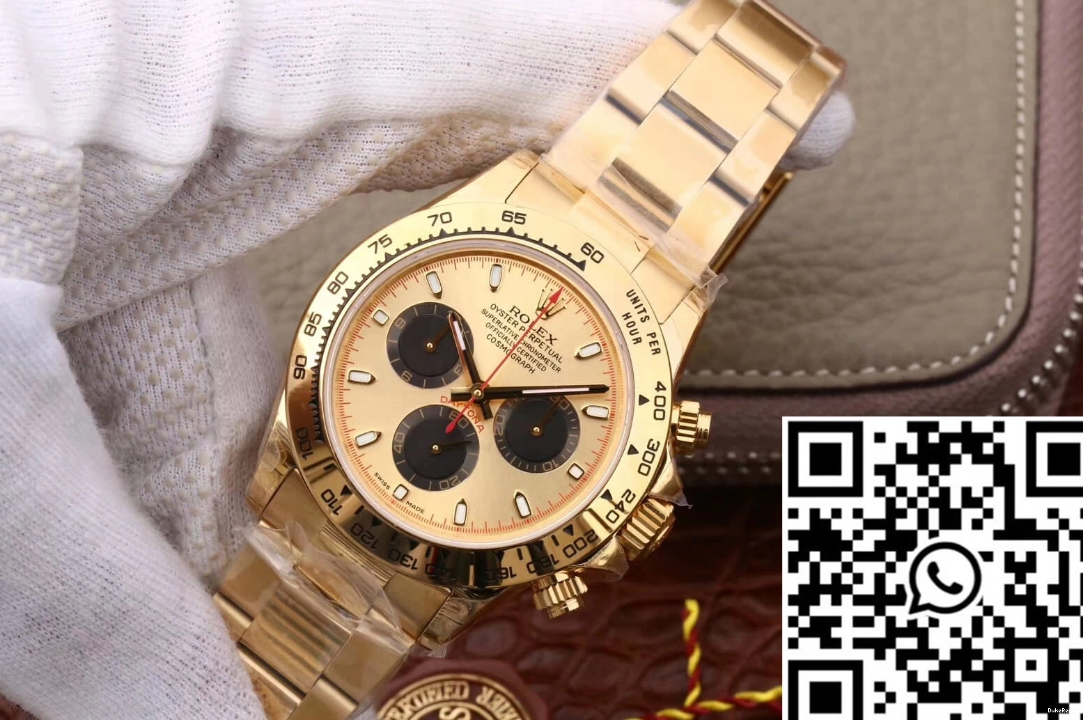 Dial Yellow Rolex Cosmograph 116508 JH Factory Gold Daytona 0811